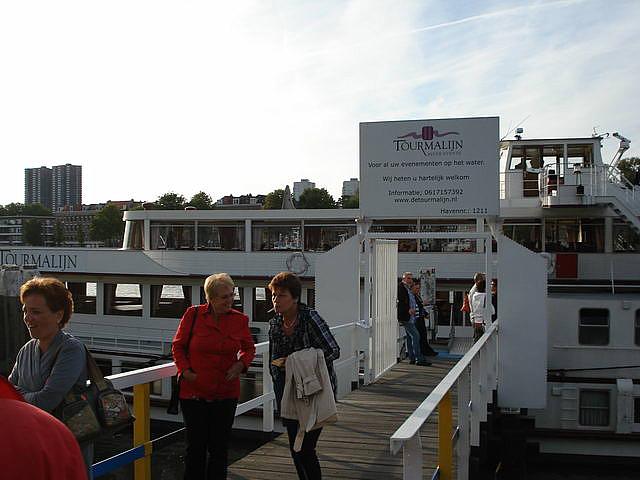 De gangway naar de Tourmalijn