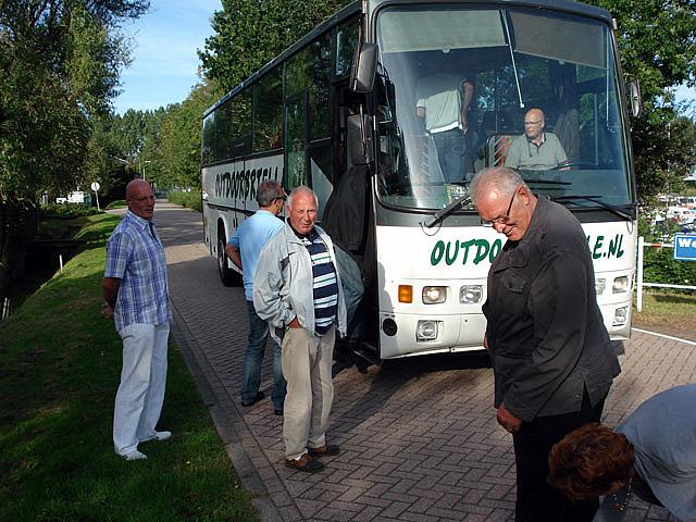 Vertrek bij de Vijfsluizen